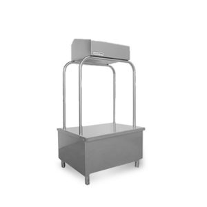 Atril de 06 porta cubiertos y bandejas