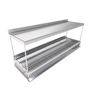 Escurridor de platos de 02 niveles