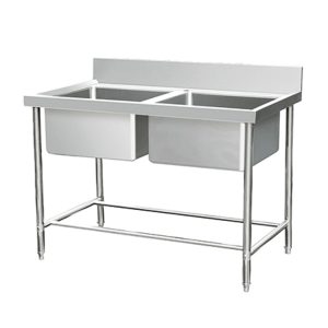 Lavadero de 02 pozas sin escurridor