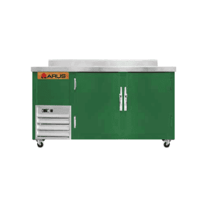 Mesa refrigerada de 2 puertas