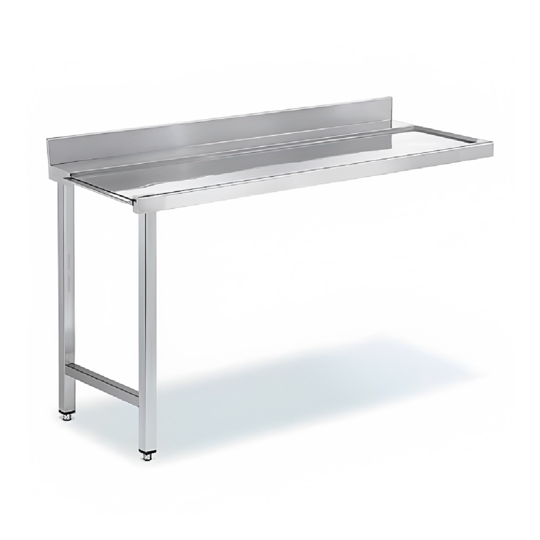 Mesa mural de salida para lavavajillas